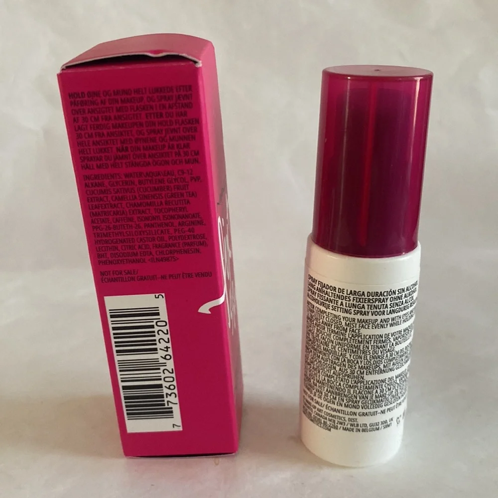 MAC COSMETICS Fix+Stay Over Setting Spray 0.44oz Travel Size NIB